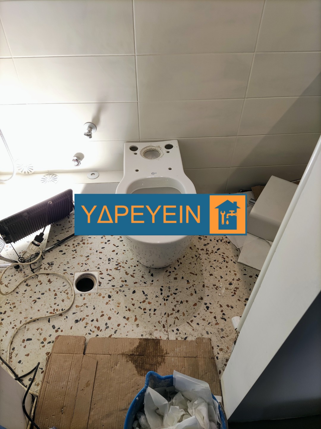 Τοποθέτηση λεκάνης